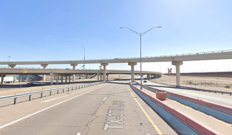 Jeep Cherokee Damages Highway Barrier on Loop 375, No Injuries Reported