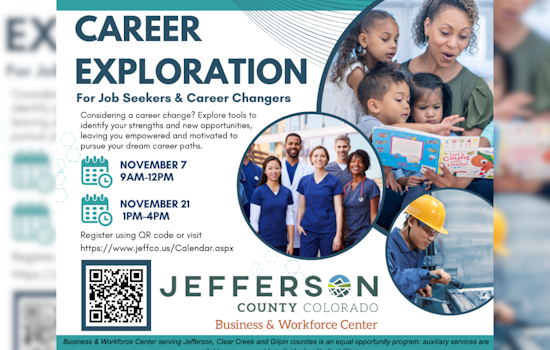 Jefferson County Business Center Sets Dates for Career Exploration Workshops to Empower Job Seekers