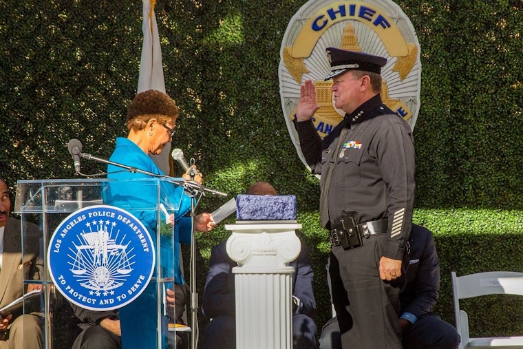 Jim McDonnell Takes Helm as LAPD Chief, Pledges No Cooperation with ICE and Aims for Staffing Surge Amid L.A.'s Major Event Preparations