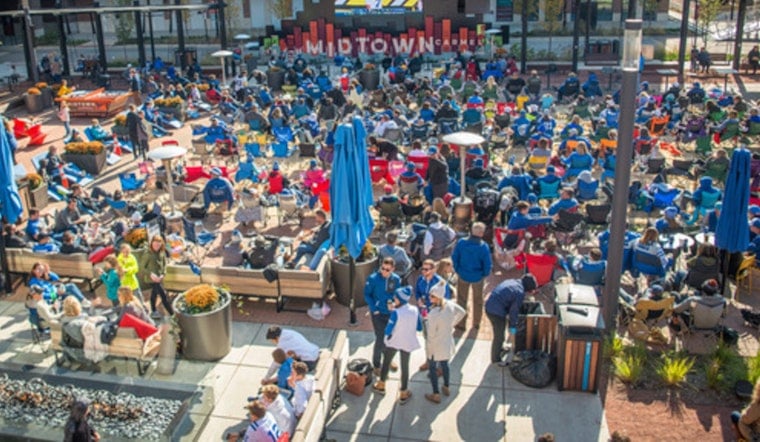Join the Colts Watch Party with Cheerleaders and Live Entertainment at Midtown Plaza, Carmel