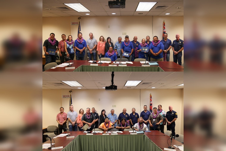 Kaua'i Bravery Celebrated as Local Heroes Honored for Vital Role in Summer Wildfire Response