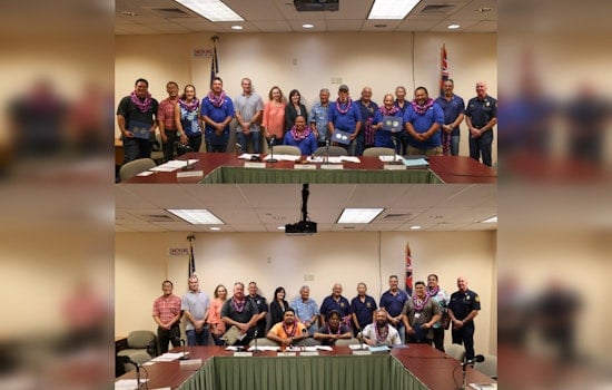 Kaua'i Bravery Celebrated as Local Heroes Honored for Vital Role in Summer Wildfire Response