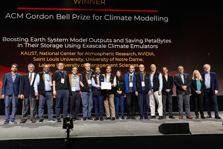 KAUST's Exascale Climate Emulator Wins the Prestigious Gordon Bell Prize at Atlanta Conference