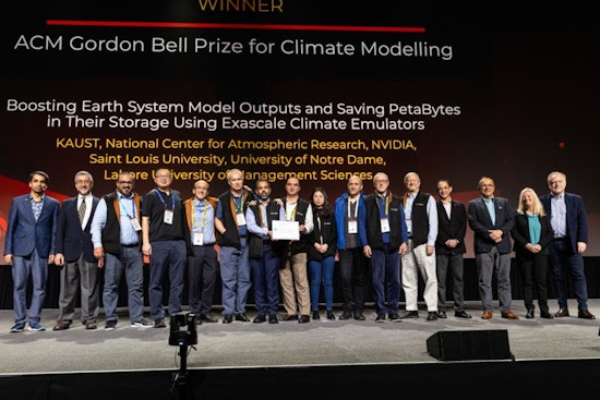 KAUST's Exascale Climate Emulator Wins the Prestigious Gordon Bell Prize at Atlanta Conference