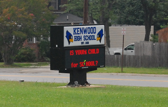 Kenwood High School Students Enhance The AVENUE at White Marsh with Creative Art Installations