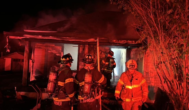 Knoxville Home Reduced to Ruins by Early Morning Blaze, No Injuries Reported
