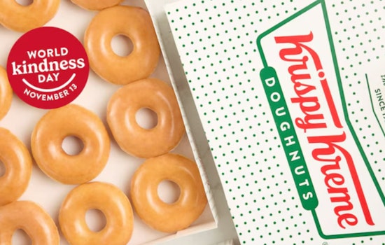 Krispy Kreme Dishes Out Free Dozen Doughnuts for World Kindness Day