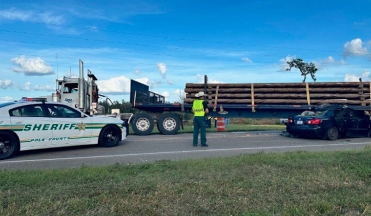 Lakeland Driver Fatally Injured in Crash with Semi-Truck on U.S. Highway 98 North