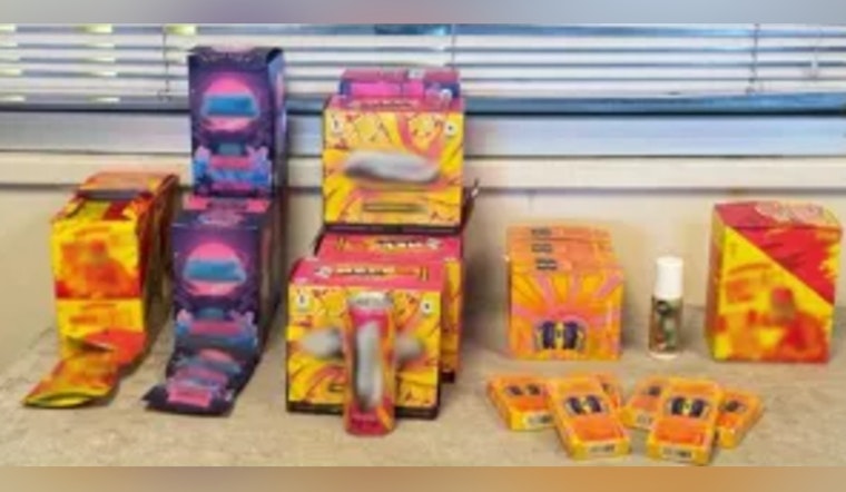 Laredo CBP Officers Thwart Smuggling of THC Products and Weapon Components at World Trade Bridge