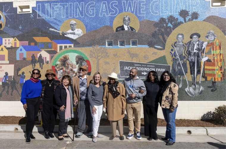 LA’s Sun Village Unveils "The Light of Many Suns", A Massive Mural Celebrating African American Heritage