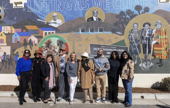 LA’s Sun Village Unveils "The Light of Many Suns", A Massive Mural Celebrating African American Heritage