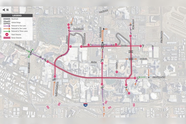 Las Vegas Braces for Traffic Turmoil as F1 Grand Prix Speeds into Town with Sweeping Road Closures