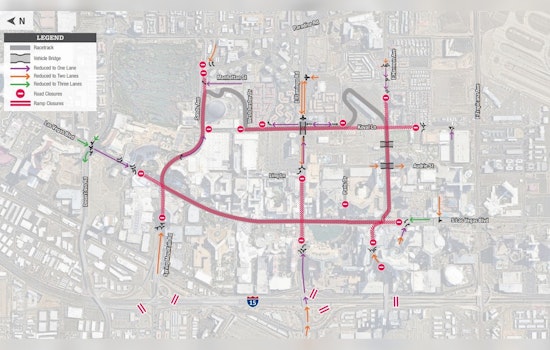 Las Vegas Braces for Traffic Turmoil as F1 Grand Prix Speeds into Town with Sweeping Road Closures