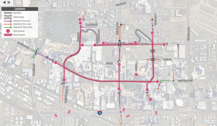 Las Vegas Braces for Traffic Turmoil as F1 Grand Prix Speeds into Town with Sweeping Road Closures