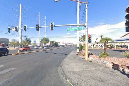 Las Vegas Police Search for Driver after Hit-and-Run on Flamingo Road Injures Pedestrian