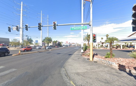 Las Vegas Police Search for Driver after Hit-and-Run on Flamingo Road Injures Pedestrian