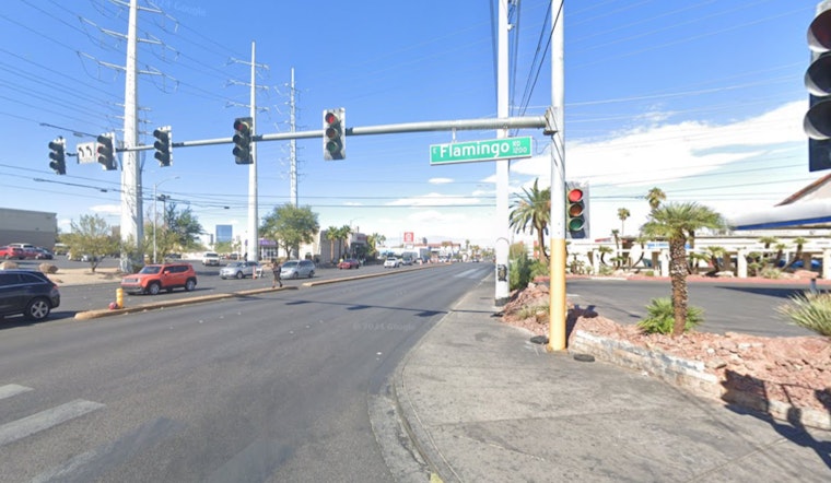 Las Vegas Police Search for Driver after Hit-and-Run on Flamingo Road Injures Pedestrian