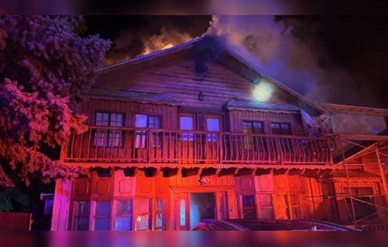 Late-Night Blaze Damages Mt. Charleston Residence, No Injuries as Firefighters Battle $900K Inferno