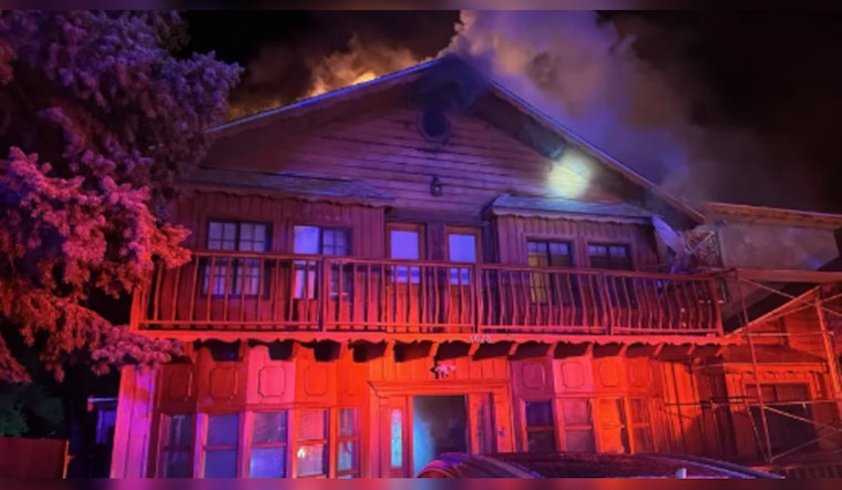 Late-Night Blaze Damages Mt. Charleston Residence, No Injuries as Firefighters Battle $900K Inferno
