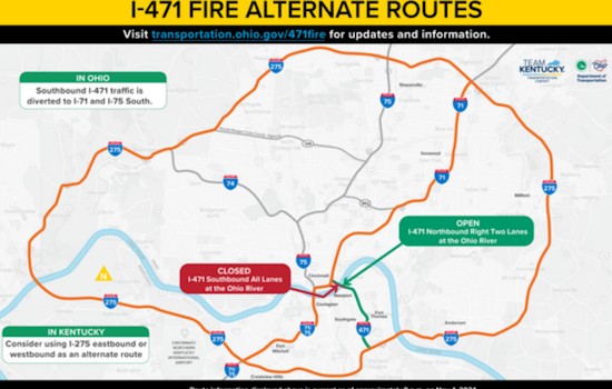 Latest I-471 Bridge Repairs Progress: Additional Shoring Towers and Lane Closures Announced in Cincinnati and Newport