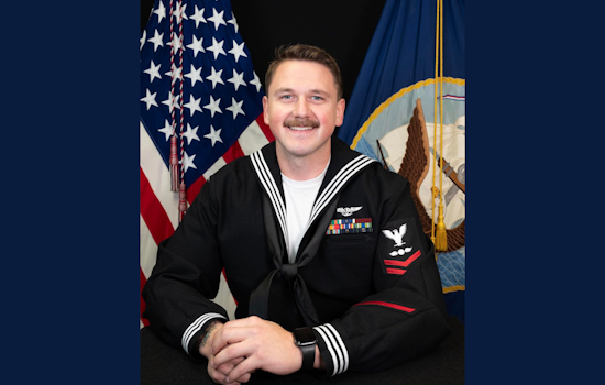 Leavenworth Native AE2 Codi Sisco Honored as NAS JRB Fort Worth Junior Sailor of the Quarter
