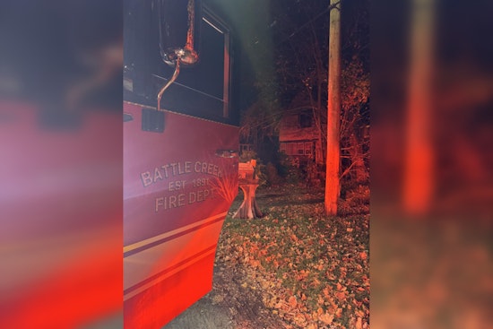 Local Firefighters in Battle Creek Save Dog from Early Morning Blaze with No Injuries Reported