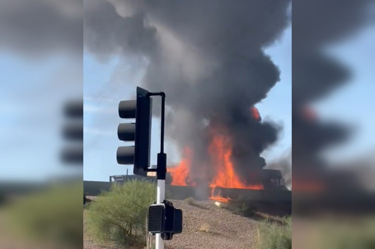 Loop 101 Westbound in Scottsdale Reopens After Semi-Truck Fire Causes Major Delays