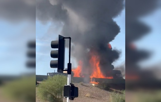 Loop 101 Westbound in Scottsdale Reopens After Semi-Truck Fire Causes Major Delays