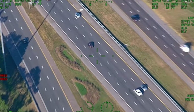 Man Arrested After Leading Deputies on Wrong-Way Chase on I-75 in Hillsborough County