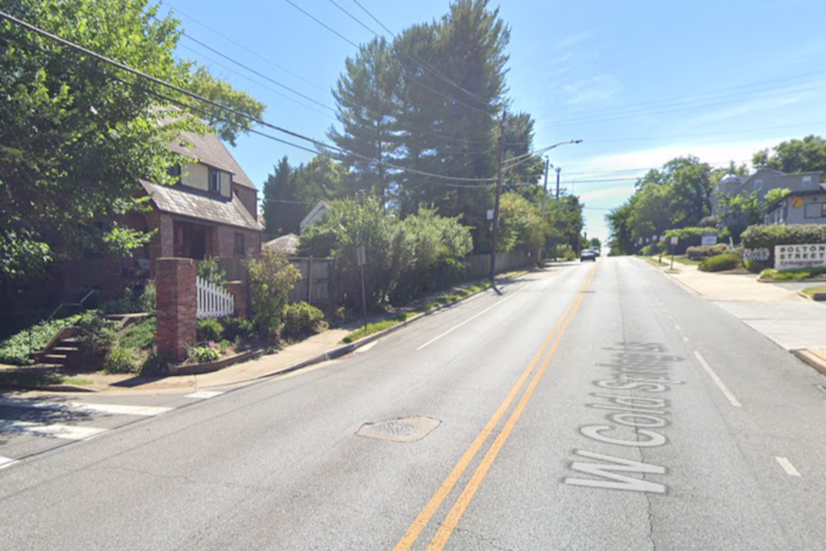 Man Shot on West Cold Spring Lane, Investigation Underway
