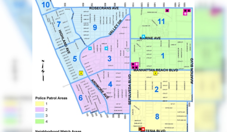 Manhattan Beach Police Tackle Wave of Thefts, Arrest Mail Thieves, Amidst Rising Crime Reports