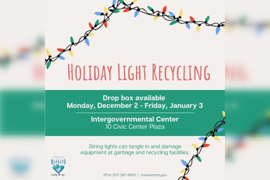 Mankato Encourages Eco-Friendly Festivities: Recycle Your Holiday Lights