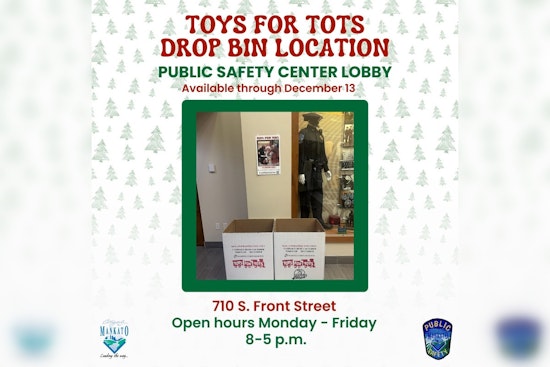 Mankato's Public Safety Center Hosts Toys for Tots Drive to Brighten Children's Holidays