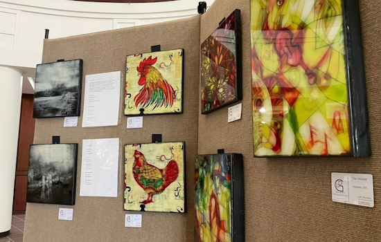 Mansfield City Hall Transforms into a Salute to Veterans with Art Exhibit