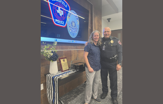 Mansfield Police Department Celebrates Detective Brandi Howard's Retirement After 20 Years of Service
