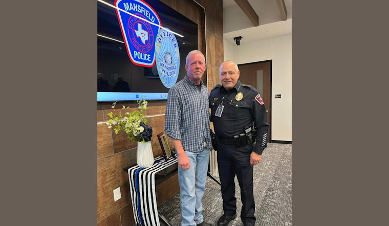 Mansfield Police Veteran Officer Jack White Retires After 25 Years, Leaves Legacy with Advanced Drone Unit