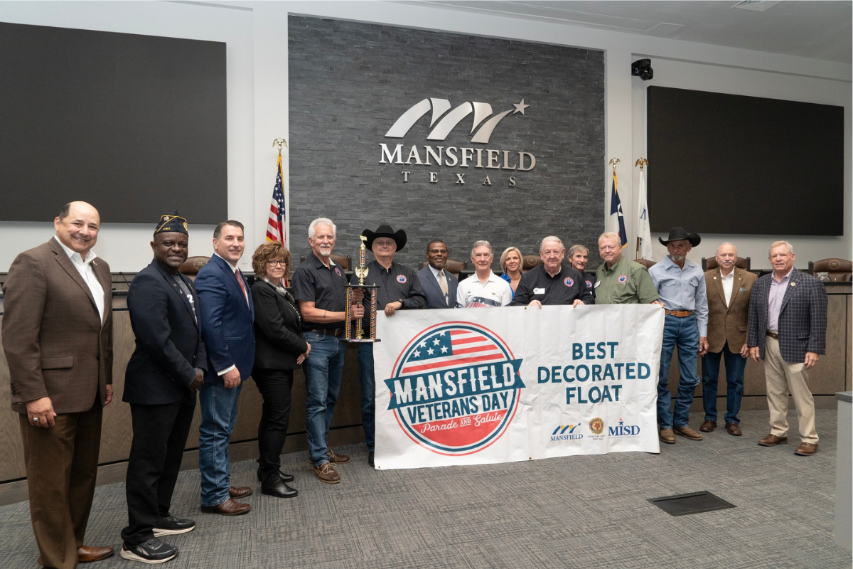 Mansfield, Texas Honors Military Service with Awards at Annual