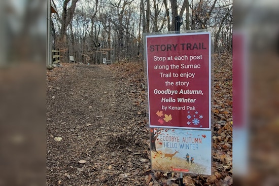 Maple Grove Welcomes Winter with Kenard Pak's Story Trail Adventure at Eastman Nature Center