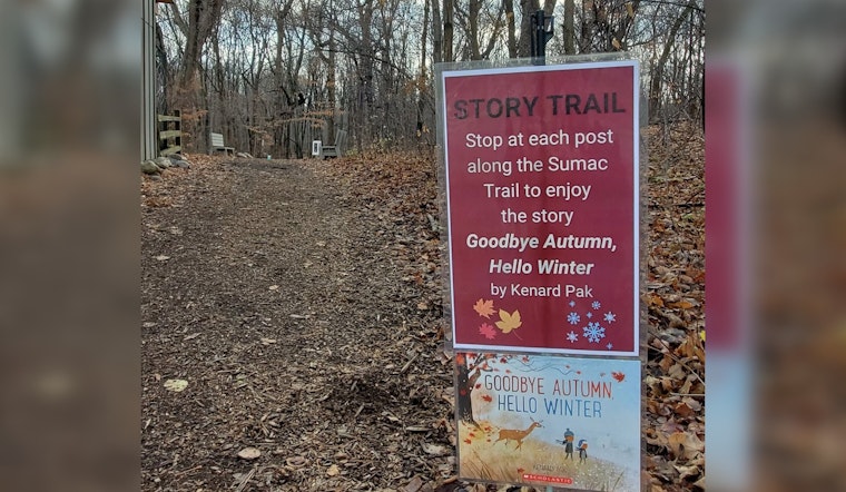 Maple Grove Welcomes Winter with Kenard Pak's Story Trail Adventure at Eastman Nature Center