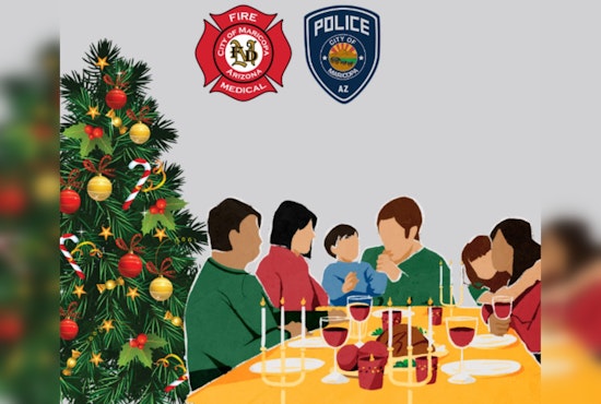 Maricopa's Chiefs of Police and Fire Share Vital Holiday Safety Tips to Prevent Fires and Thievery