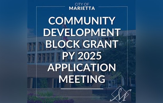Marietta Invites Community Organizations to Apply for 2025 Community Development Block Grant Program