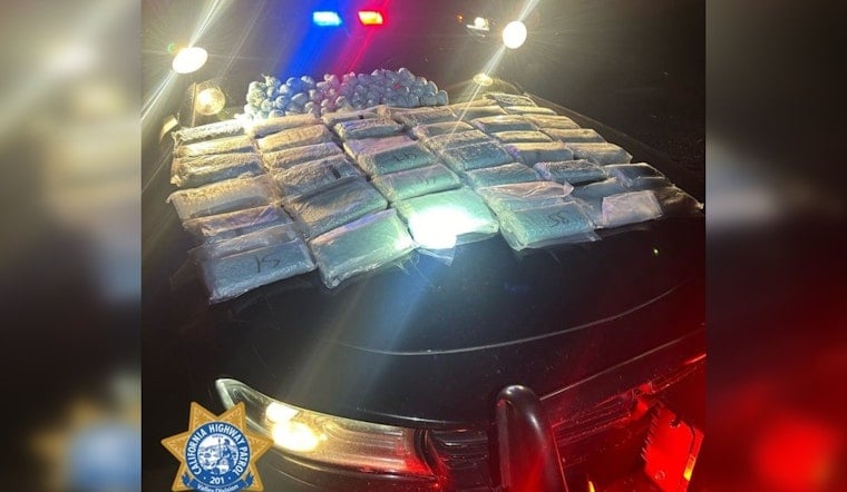 Massive Fentanyl Bust on I-5 as CHP Stockton Seizes 66 Lbs of Lethal Pills, Washington Suspect Charged