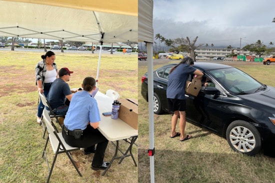 Maui Police Department's Mobile Unit Offers Support to Homeless Community at Ho’aloha Park