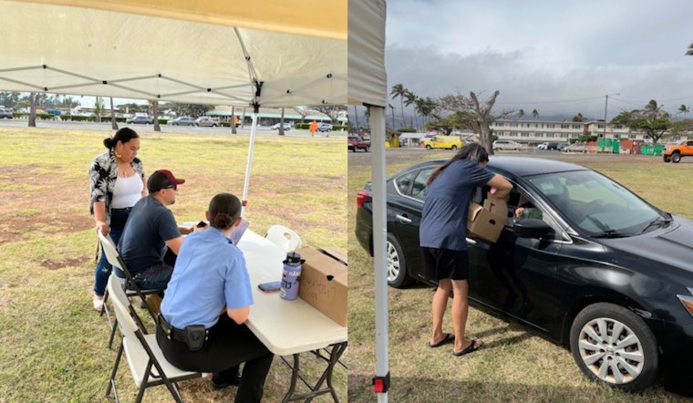 Maui Police Department's Mobile Unit Offers Support to Homeless Community at Ho’aloha Park