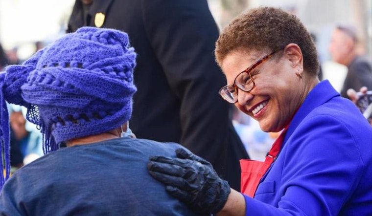 Mayor Bass Celebrates Success in Homeless Housing Improvements with Rep. Kamlager-Dove's Support in Los Angeles