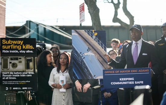 Mayor Eric Adams Urges New Yorkers to Report Subway Surfing to 911; Launches Prevention Campaign Amid Rising Fatalities