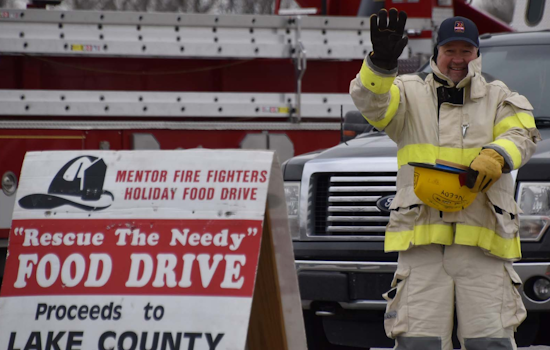 Mentor Fire Department Hosts 30th Annual 'Rescue the Needy' Food Drive at Great Lakes Mall