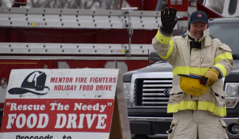 Mentor Fire Department Hosts 30th Annual 'Rescue the Needy' Food Drive at Great Lakes Mall