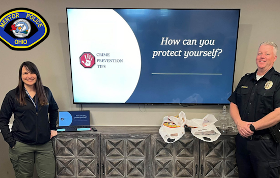 Mentor Police Department Hosts "Preventing Senior Scams" Seminar at Mentor Senior Center