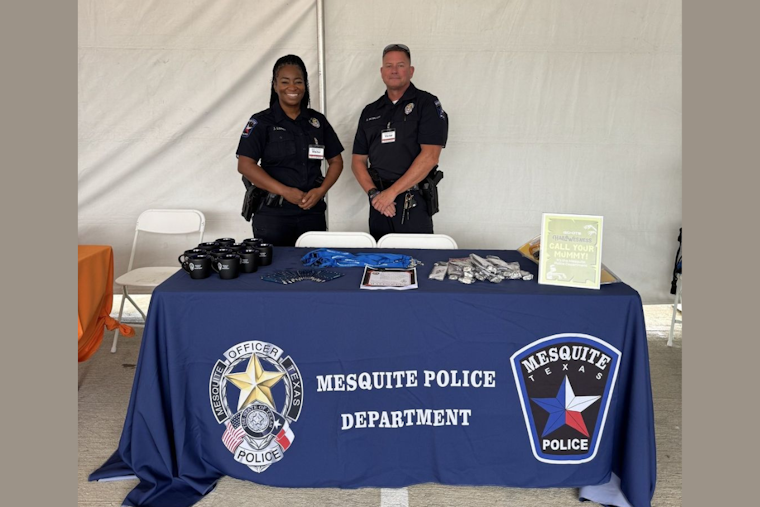 Mesquite Police Enhance Community Bonds at General Dynamics Employee Fair